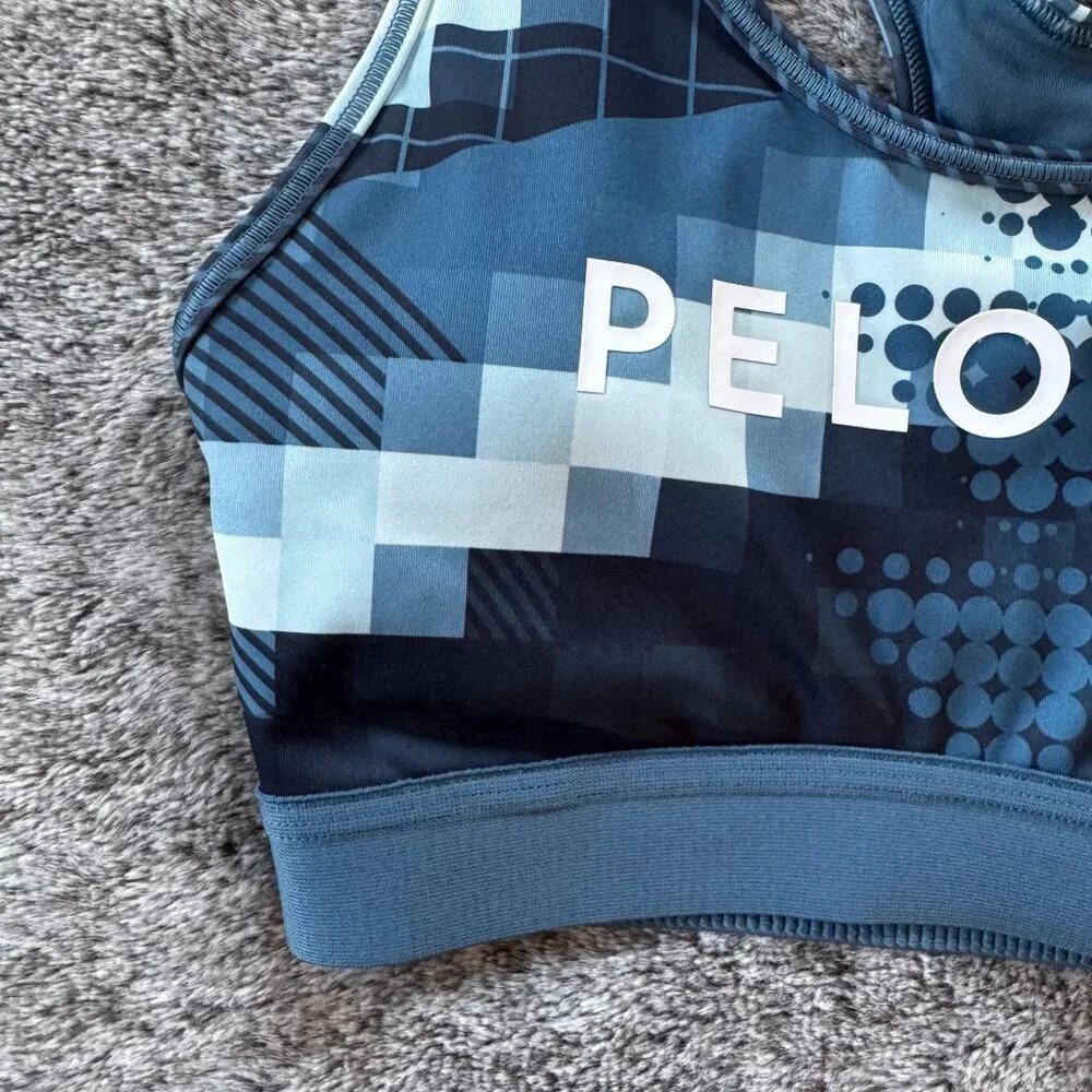 Peloton X Adidas Digi Motion Print Racerback Sz S